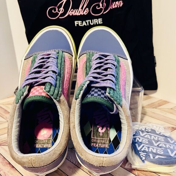 VANS Feature x OG Old Skool LX Double Down Sinner's Club M 4 W 5.5 Sneakers - Picture 8 of 14